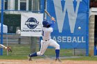 Baseball vs CGA  Wheaton College Baseball vs Coast Guard Academy during game one of the NEWMAC semi-finals playoffs. - (Photo by Keith Nordstrom) : Wheaton, baseball, NEWMAC